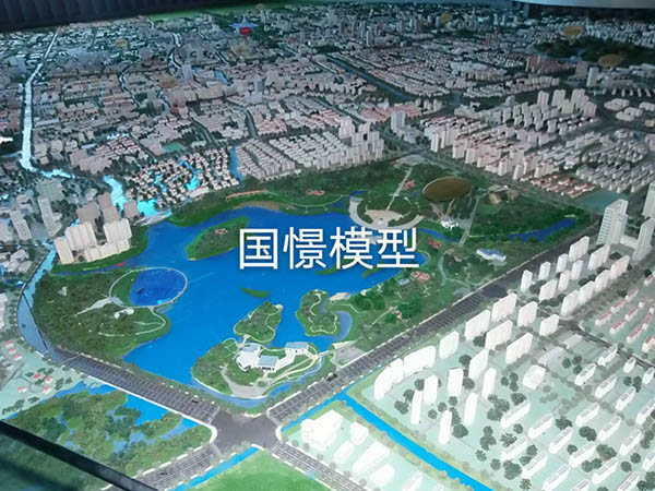 汶上县建筑模型