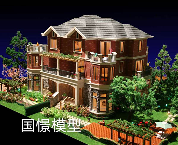 汶上县建筑模型