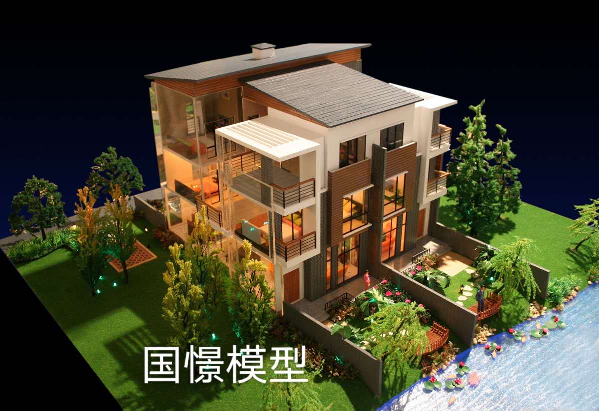 汶上县建筑模型