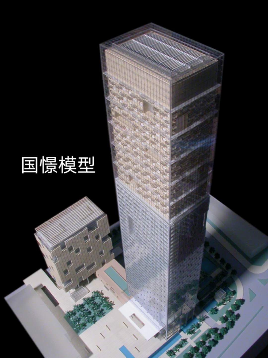 汶上县建筑模型